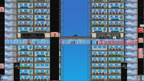 Skybridge can now join two adjacent towers together.