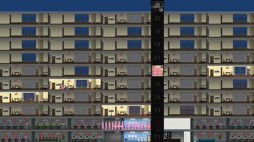 New condos being ready for sale.